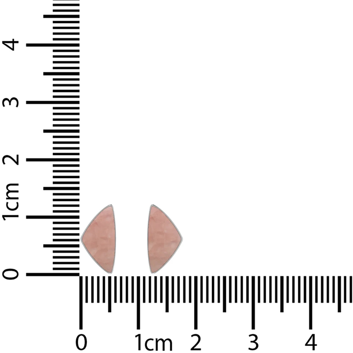 rose quartz earrings