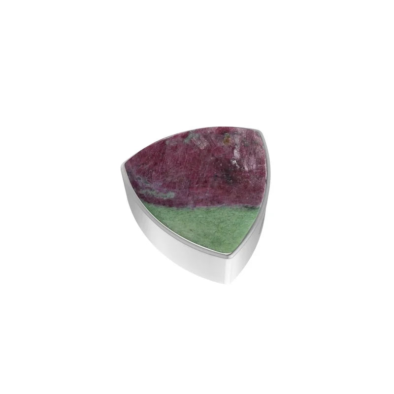 ruby zoisite pendant