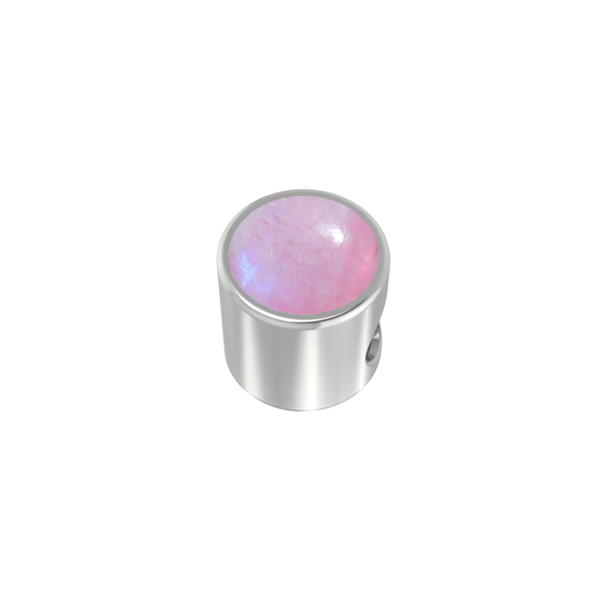 pink moonstone pendant