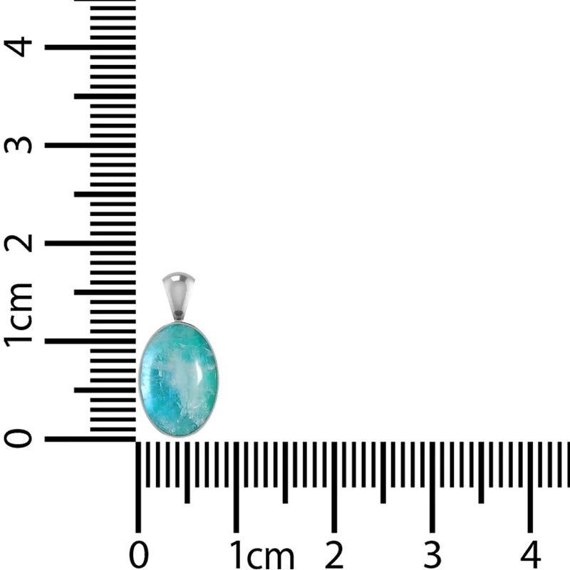 green moonstone pendant