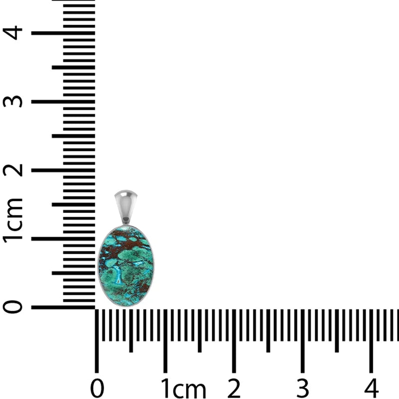 chrysocolla pendant