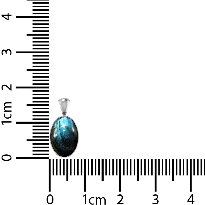 labradorite pendant