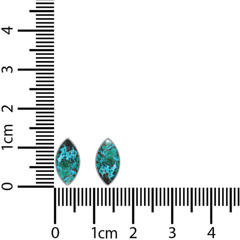 shattuckite cab earrings