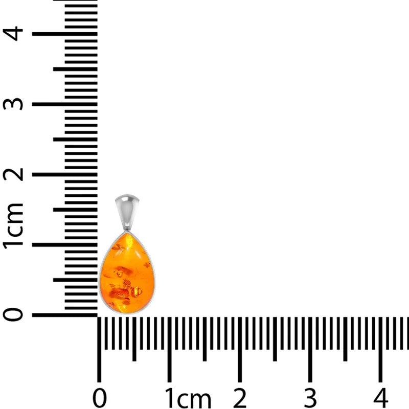 amber pendant