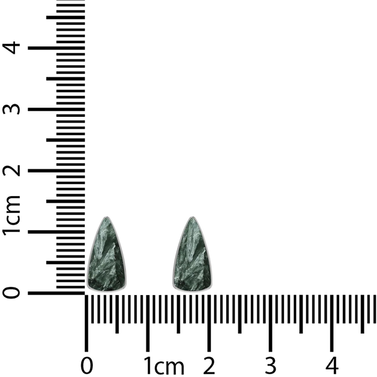 seraphinite cab earrings