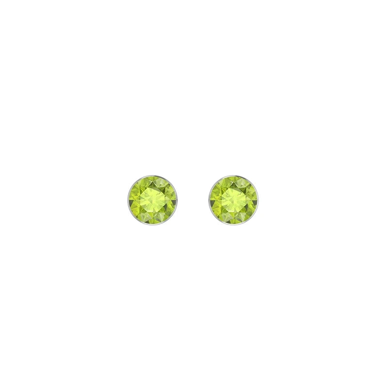 peridot earrings 