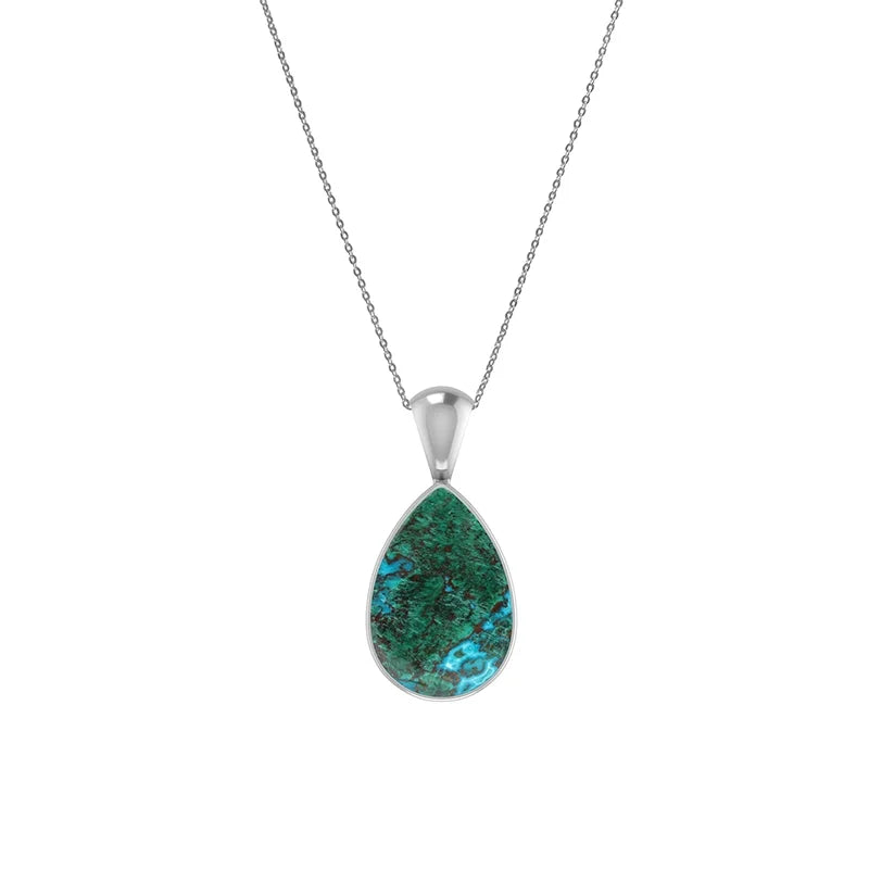 chrysocolla pendant