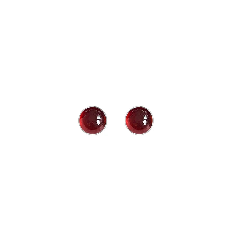 garnet earrings 