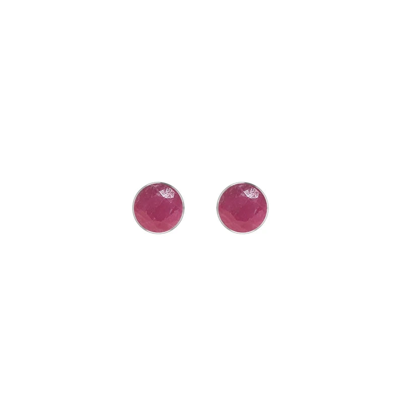 ruby earrings 