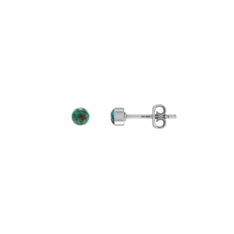 chrysocolla earrings 