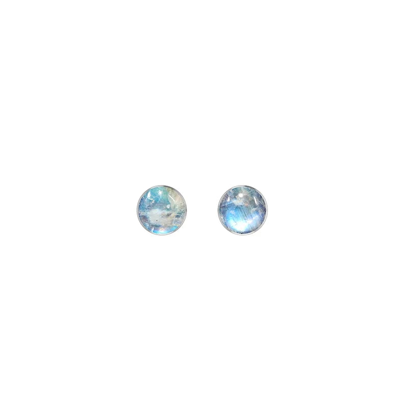 rainbow moonstone earrings 