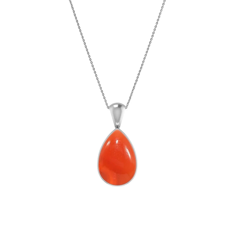 carnelian pendant