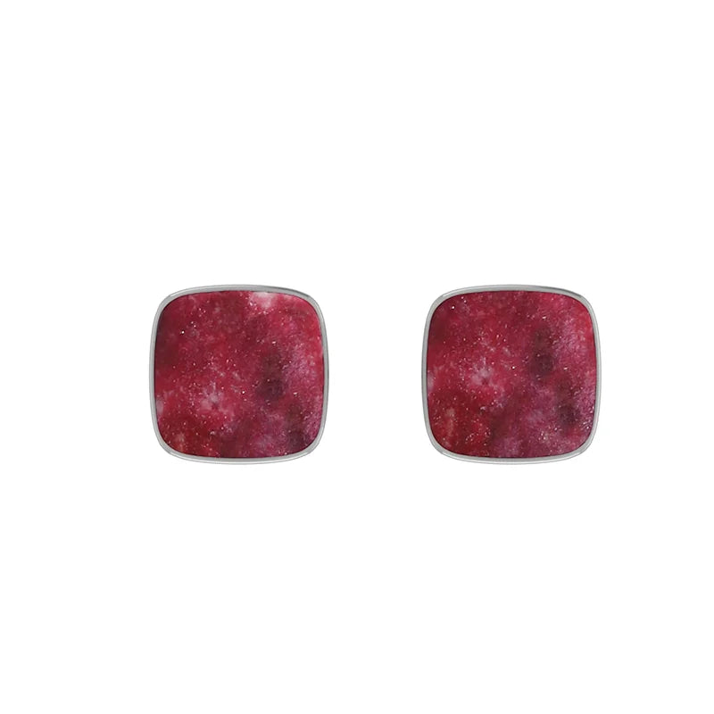 thulite earrings