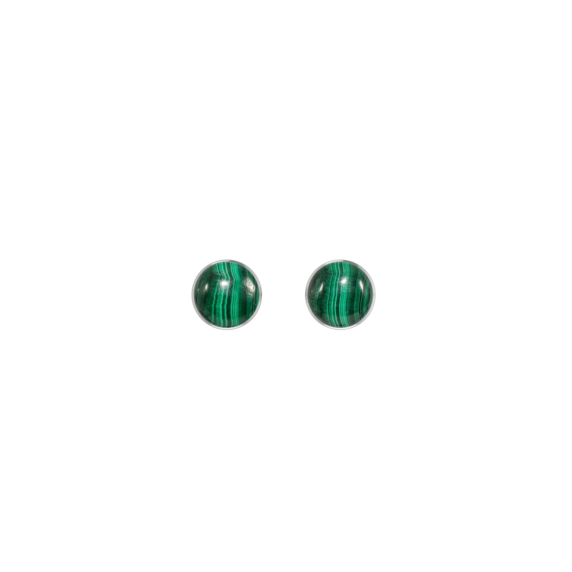 malachite earrings 