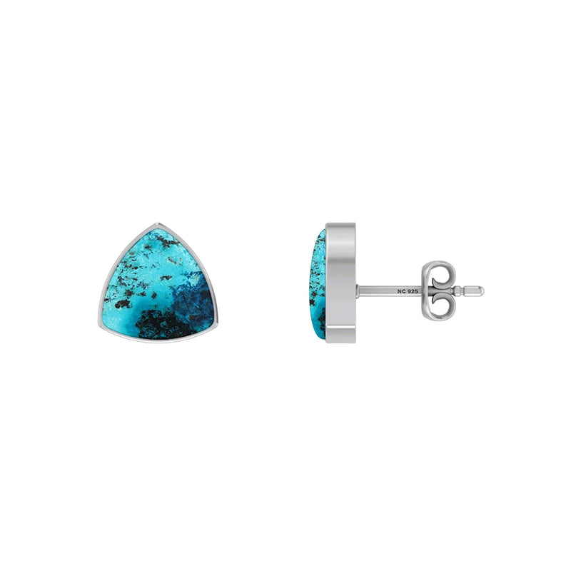 shattuckite cab earrings