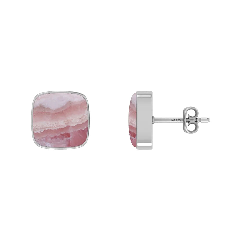 rhodochrosite earrings