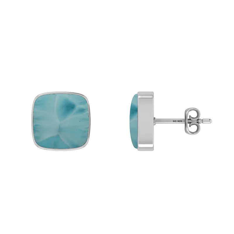 larimar earrings
