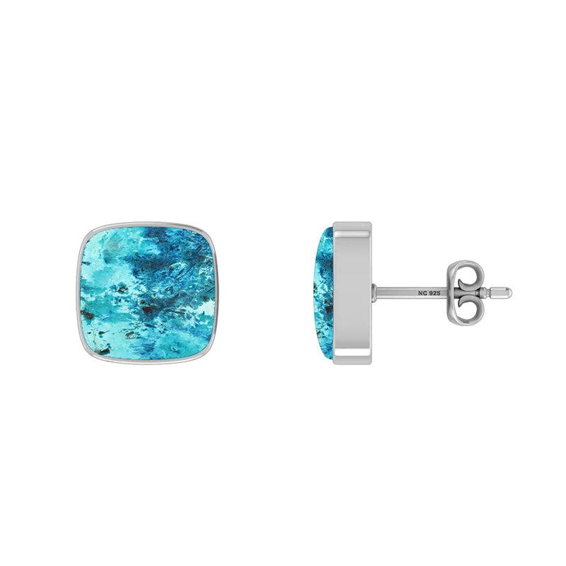shattuckite earrings