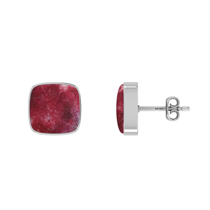 thulite earrings