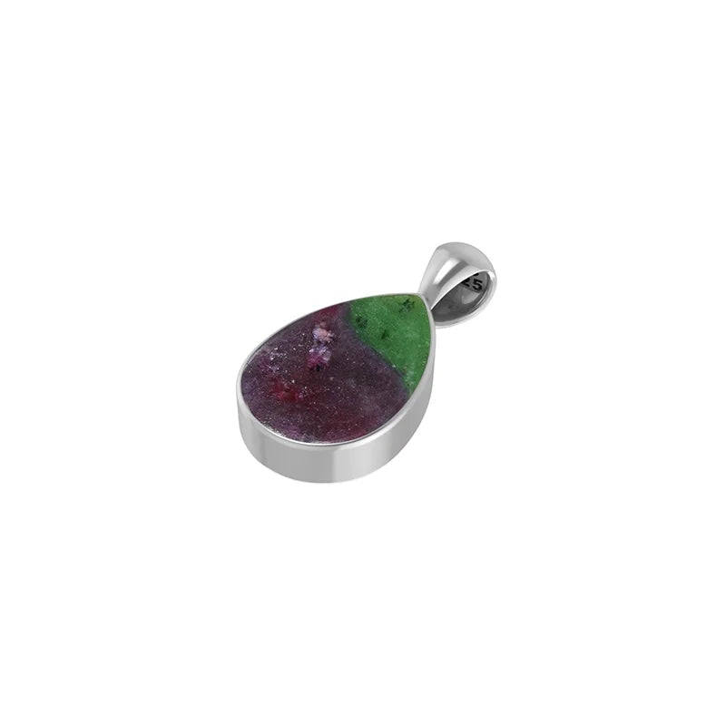 ruby zoisite pendant