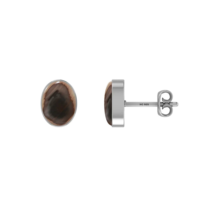 imperial jasper cab earrings