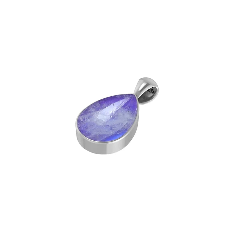 purple moonstone pendant