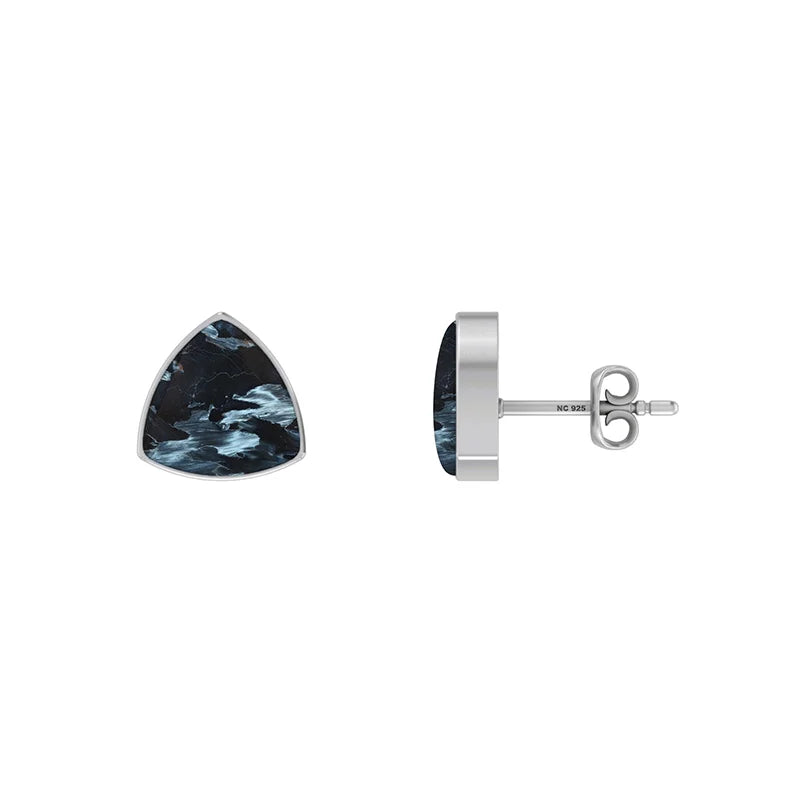 pietersite cab earrings