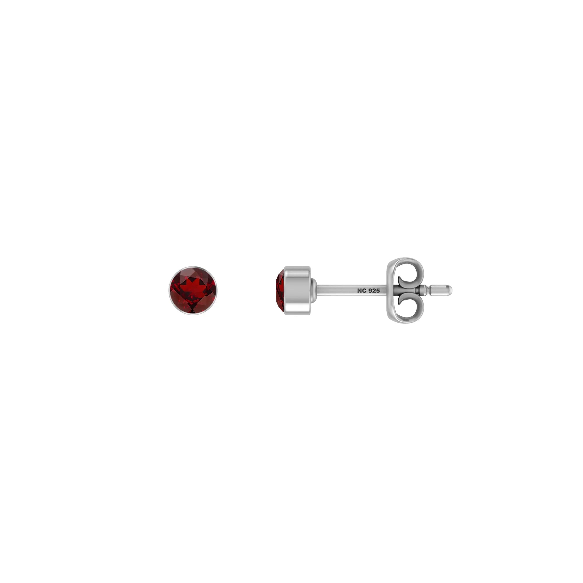 garnet earrings 