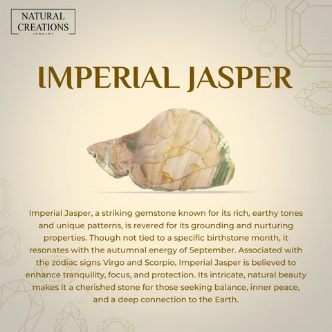 imperial jasper cab earrings