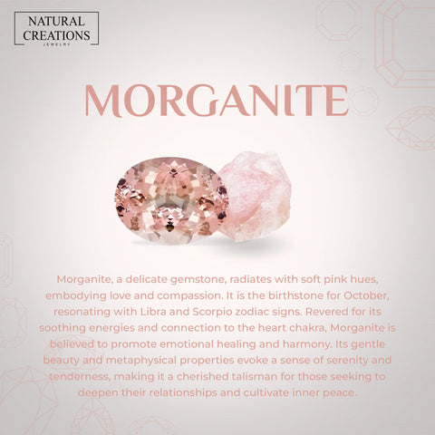 morganite earrings 
