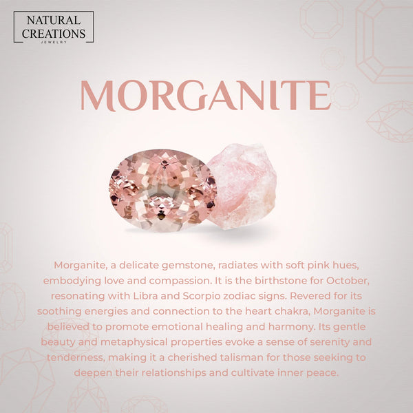 morganite earrings 