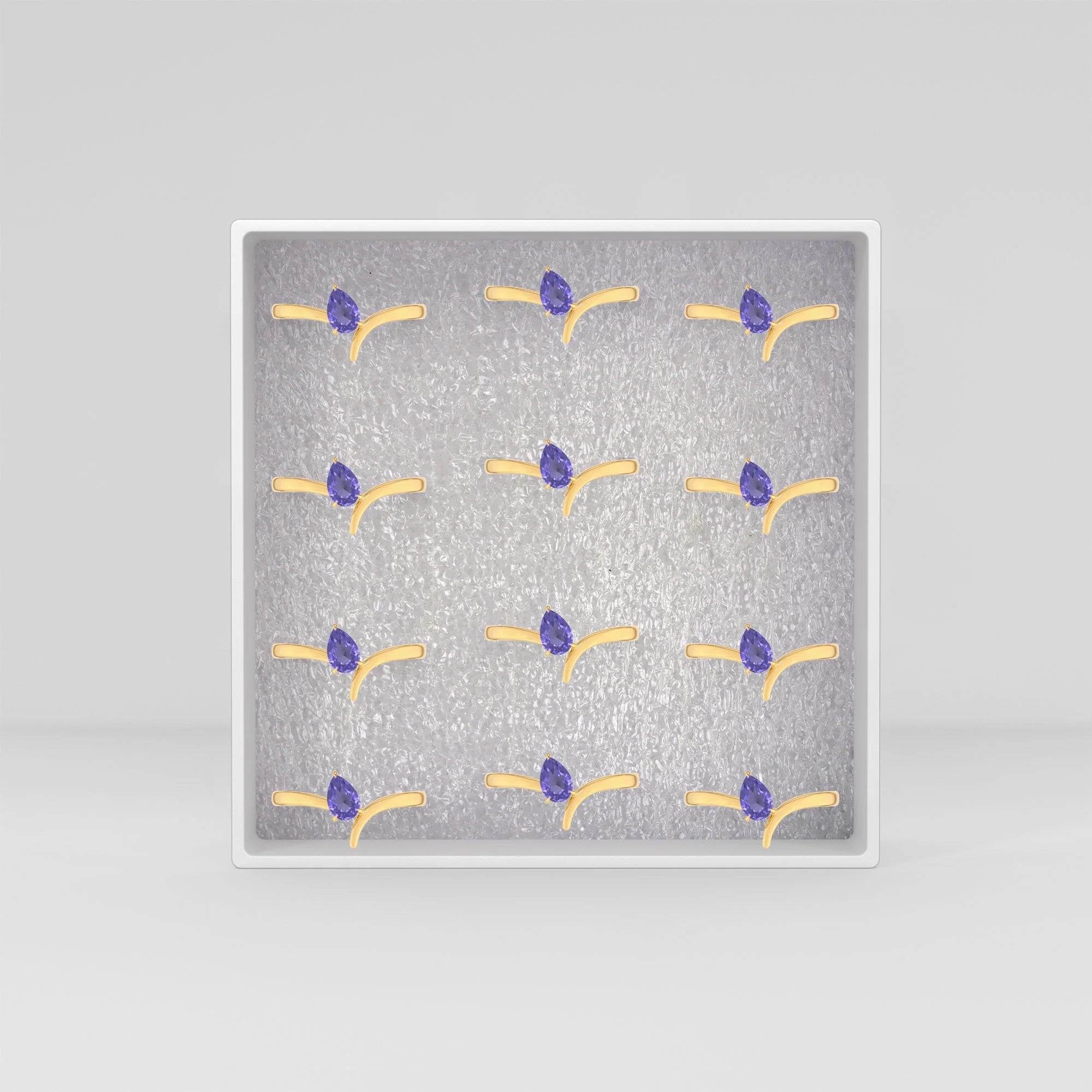 natural rainbow moonstone ring for women in 18k gold vermeil