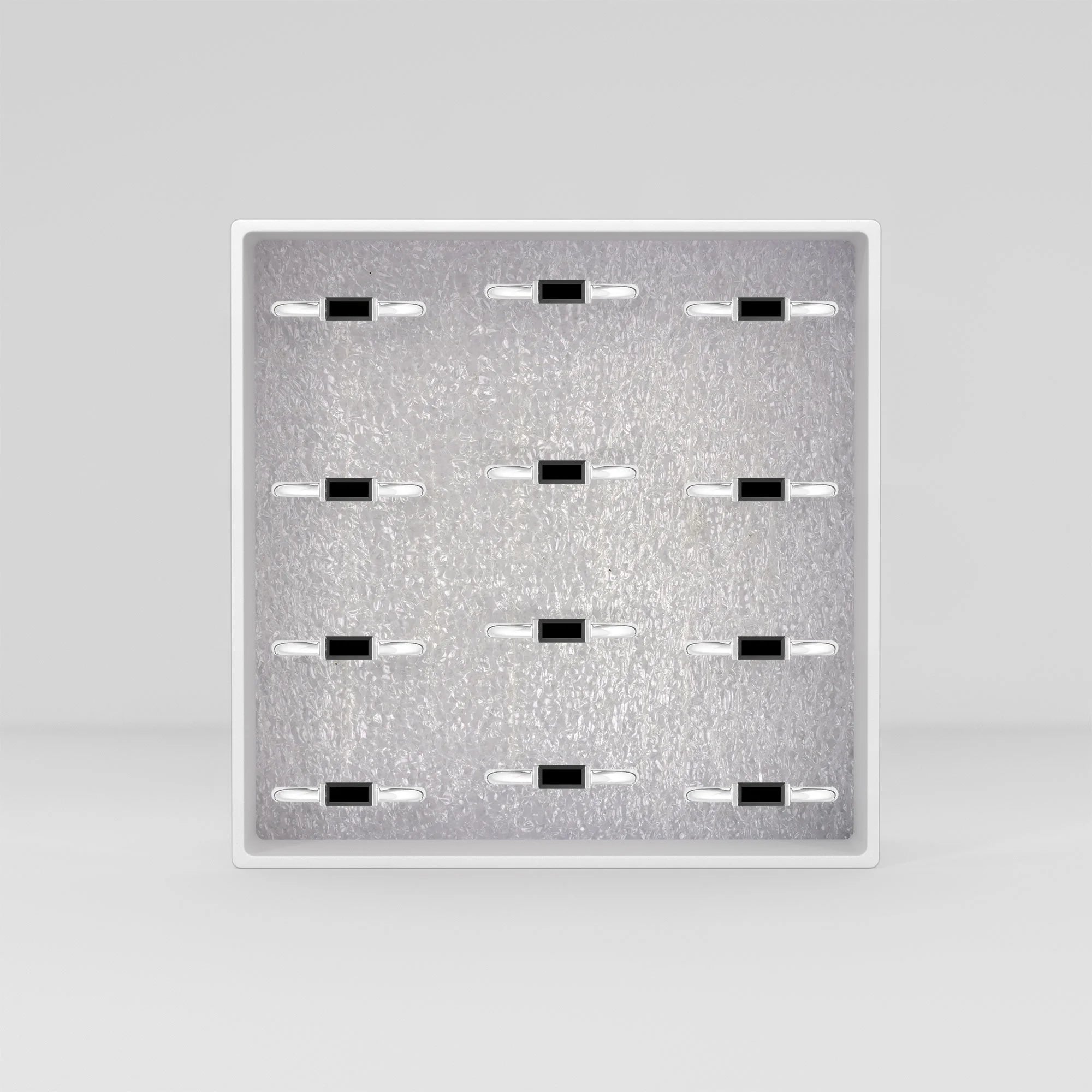 black onyx bezel-set ring