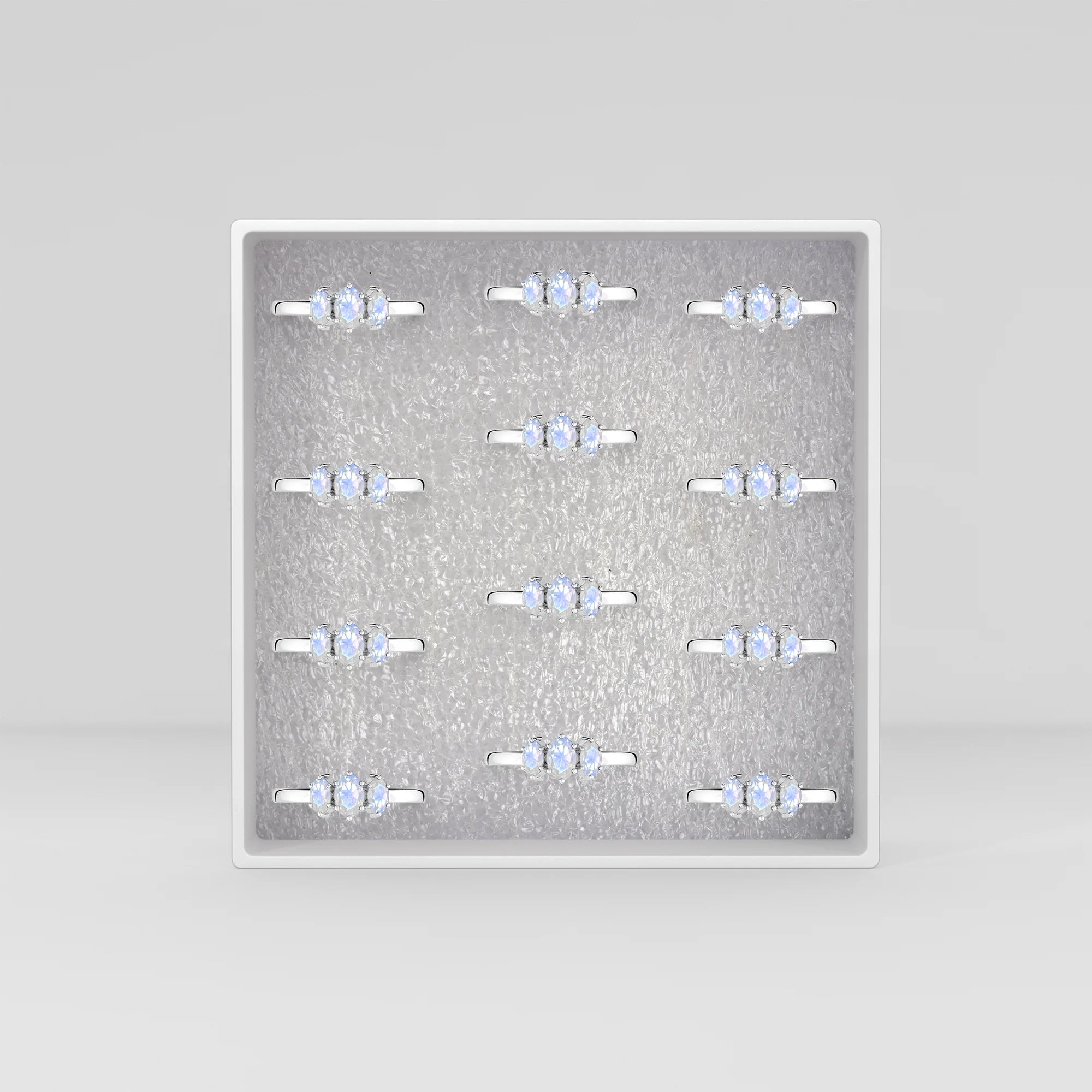 rainbow-moonstone prong-set ring