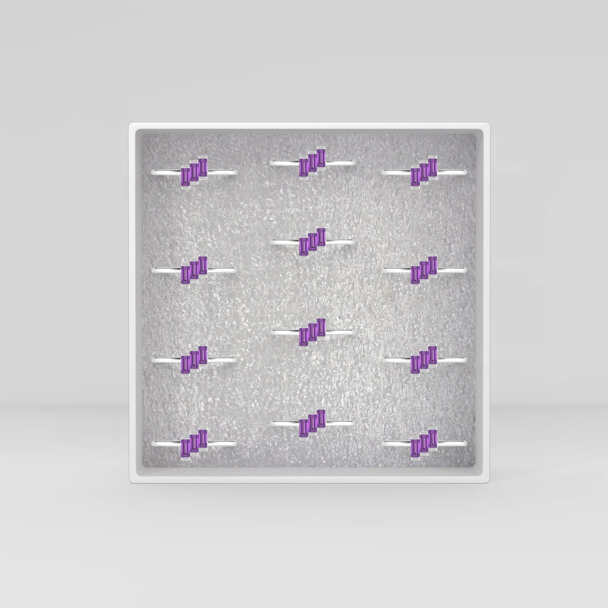 Natural Amethyst Rings for Women