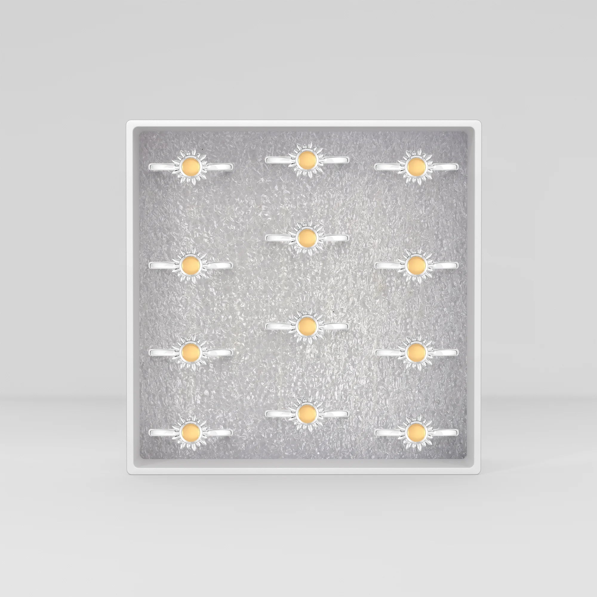 citrine bezel-set ring