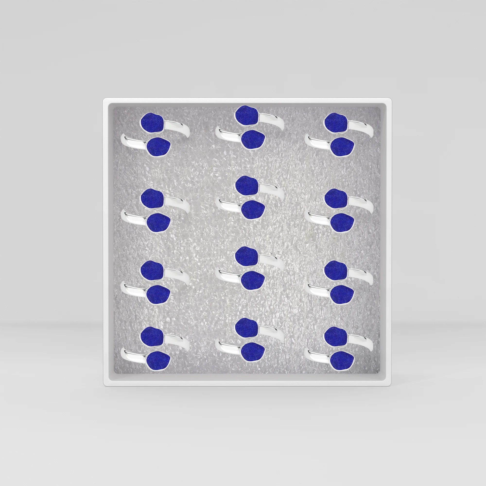 lapis lazuli bezel-set ring