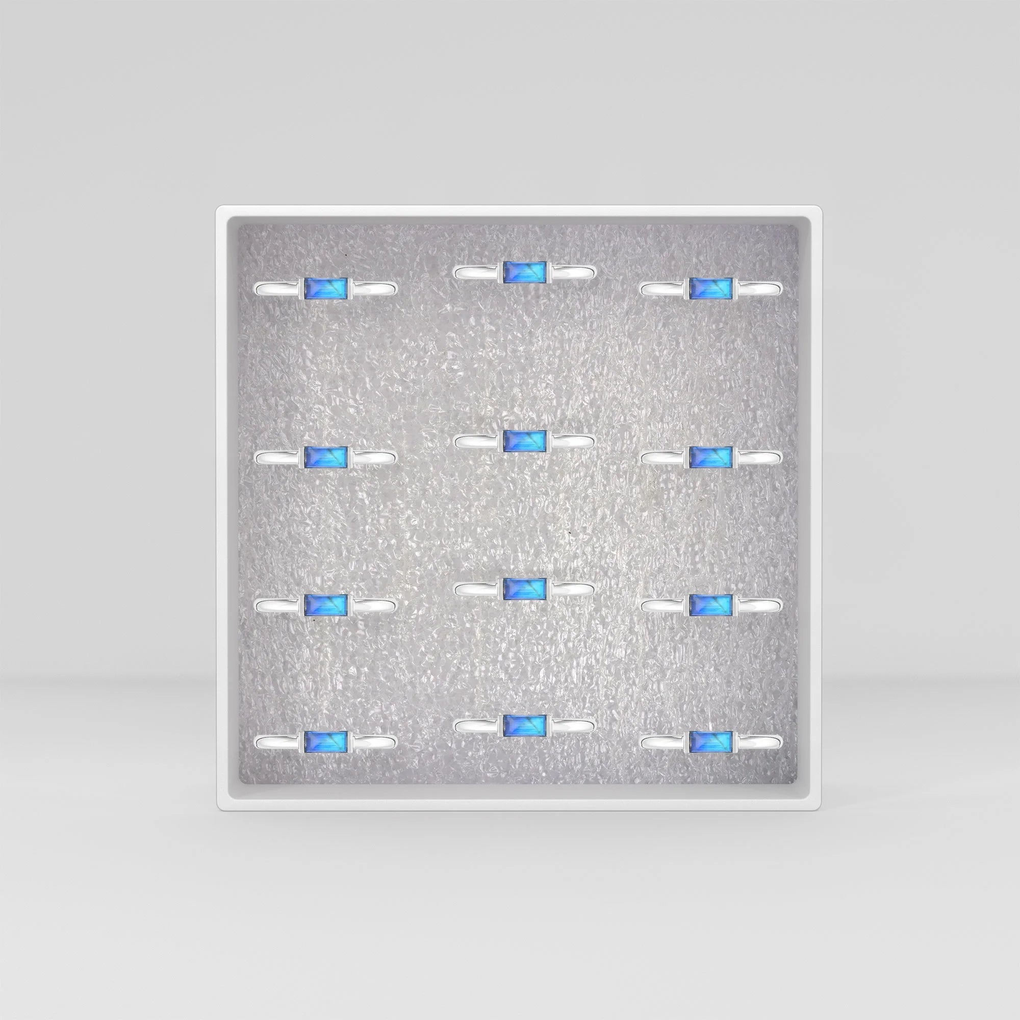 labradorite bezel-set ring