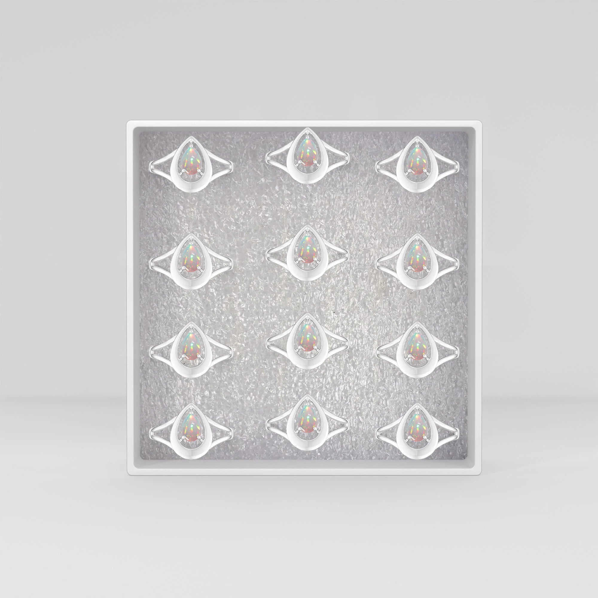 natural ethiopian opal ring