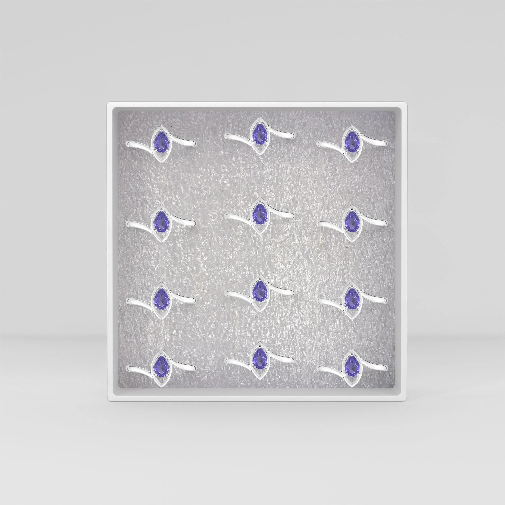 natural rainbow moonstone ring for women in sterling silver