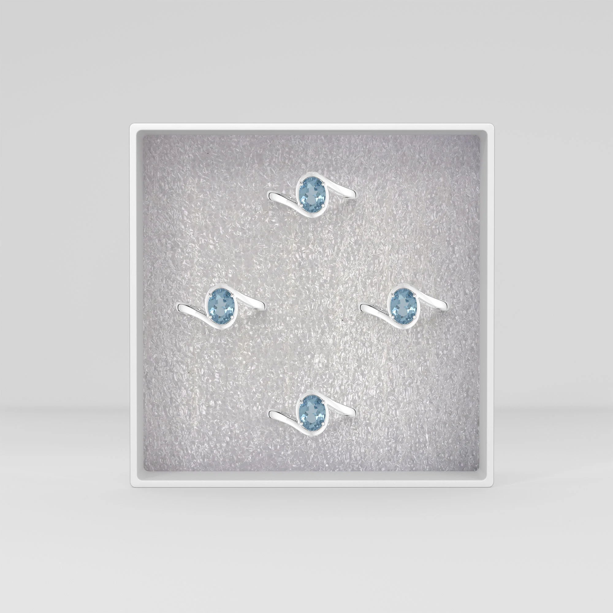 sky blue topaz bezel-set ring