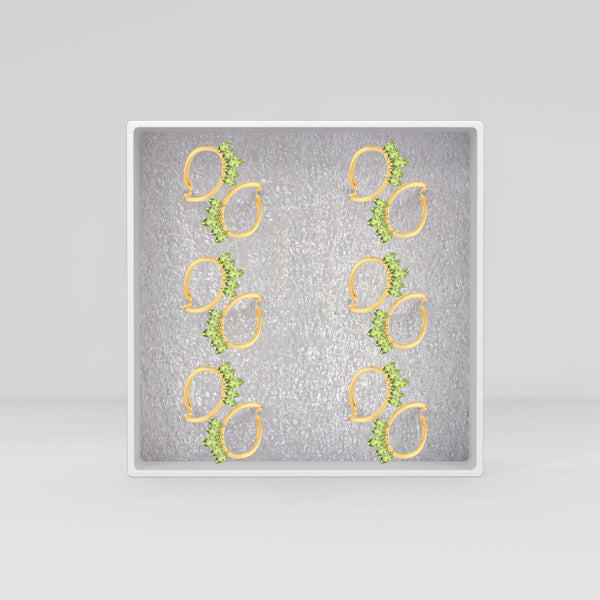 peridot prong-set ring