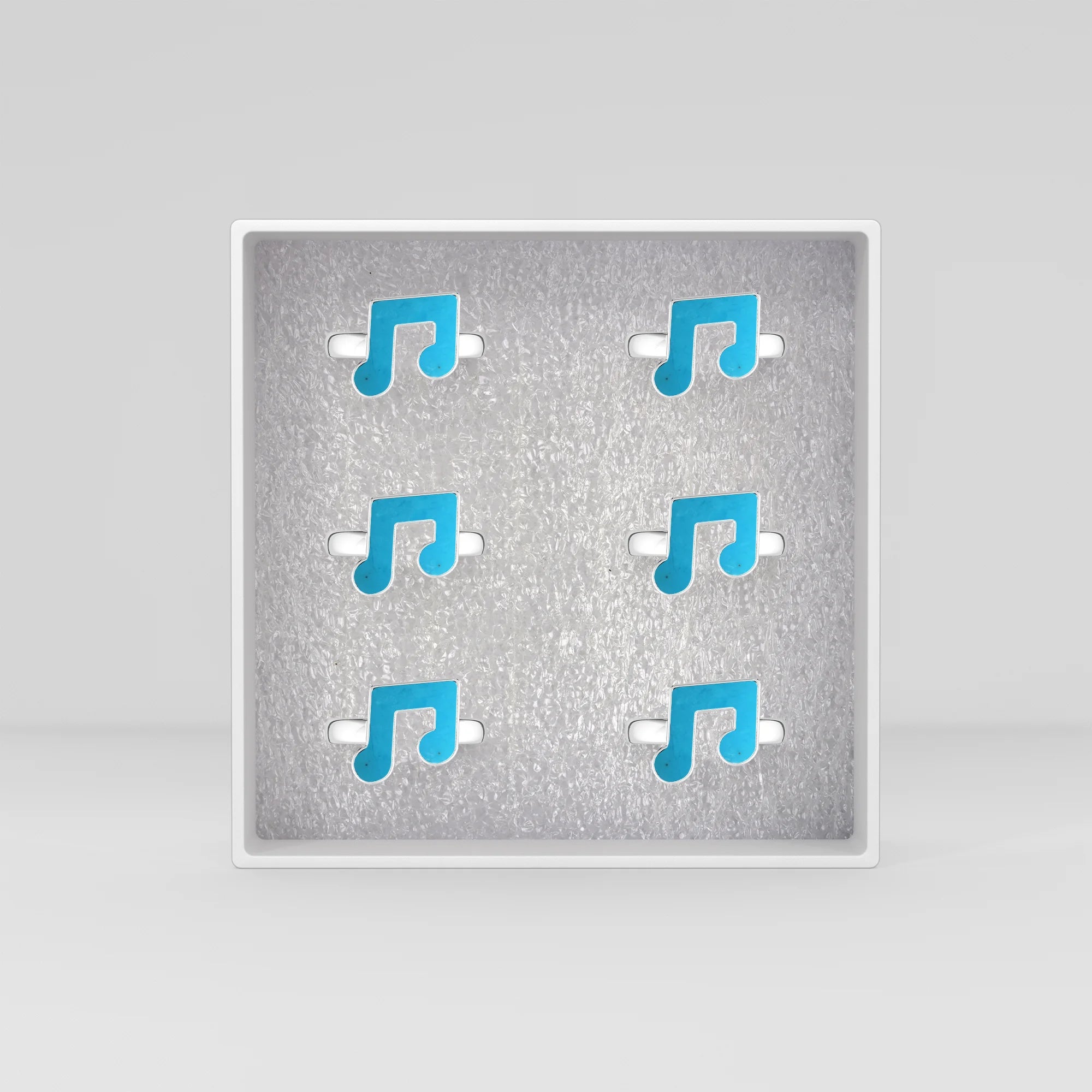 turquoise bezel-set ring