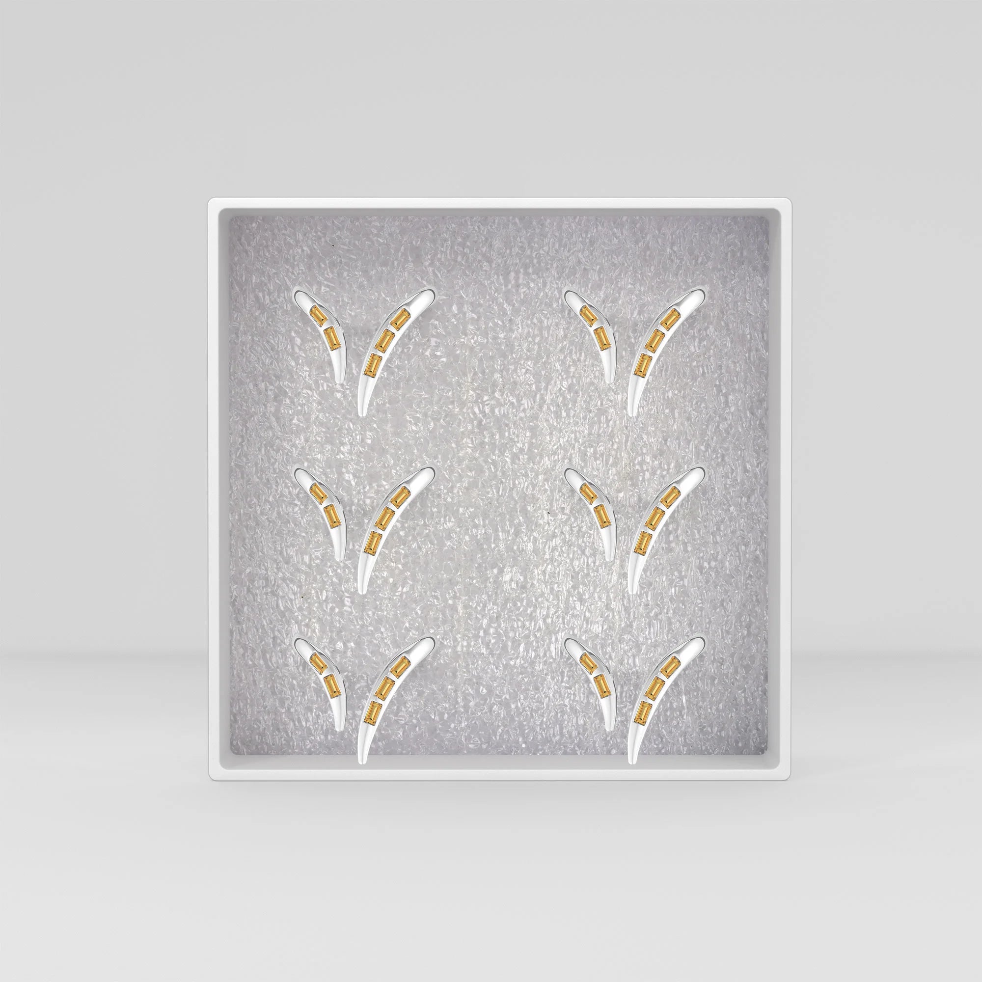 citrine bezel-set ring