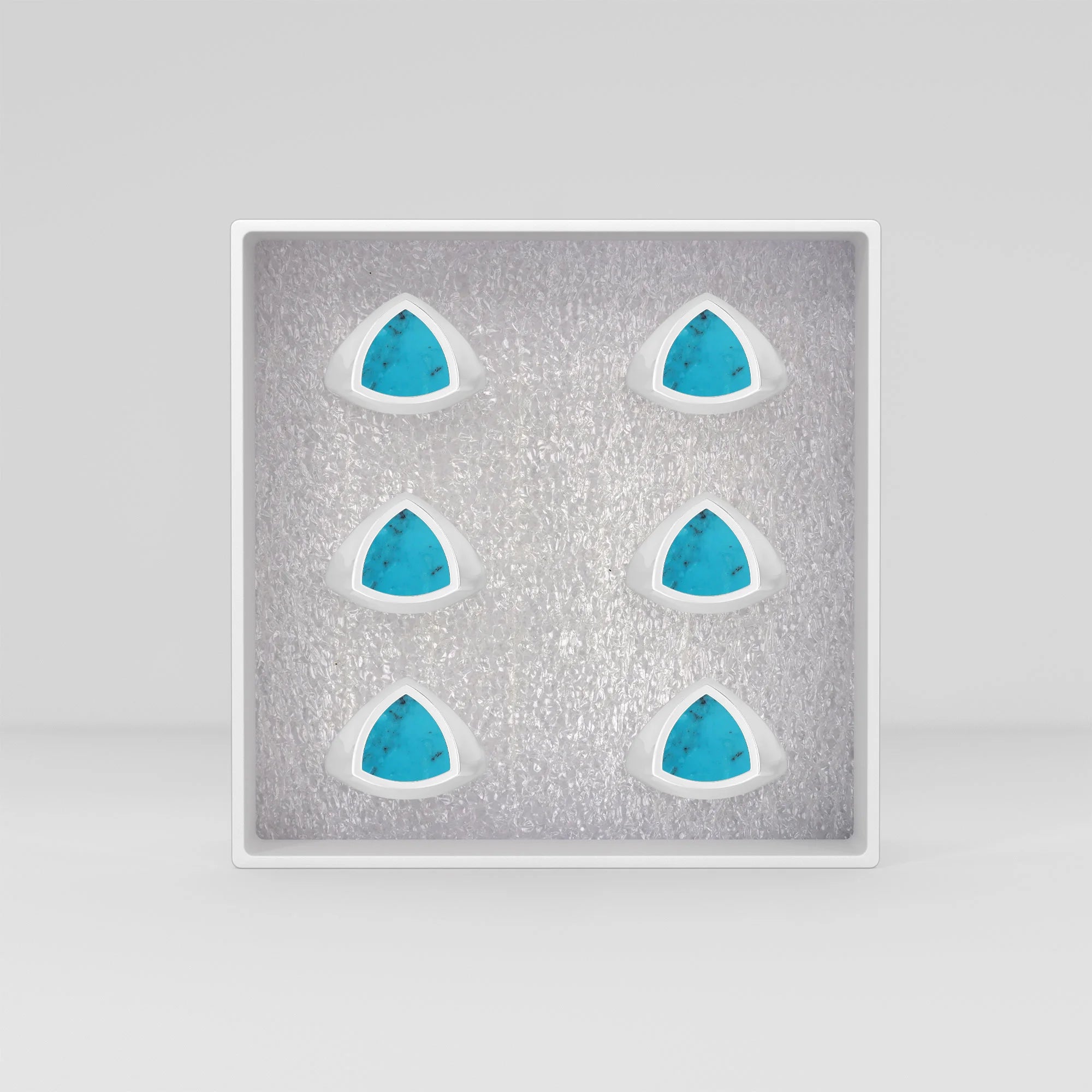 shattuckite men bezel-set ring