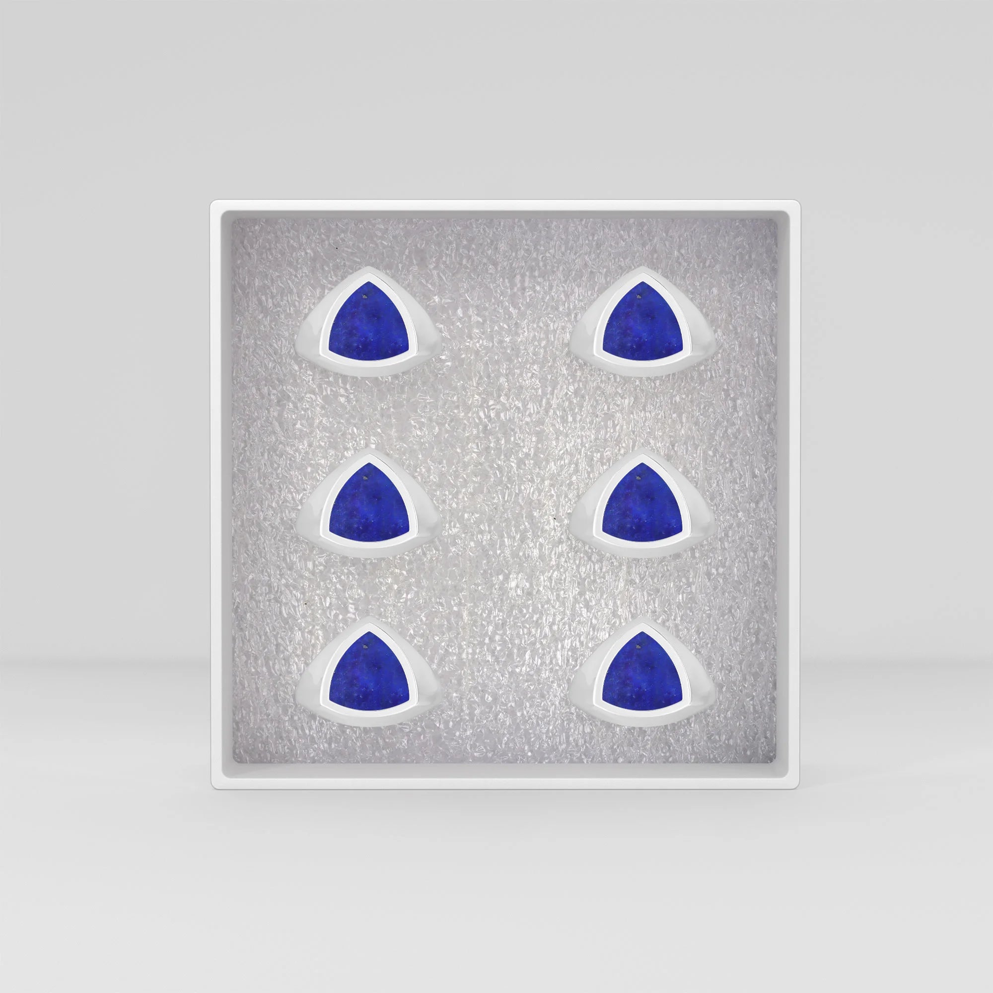 lapis lazuli men bezel-set ring