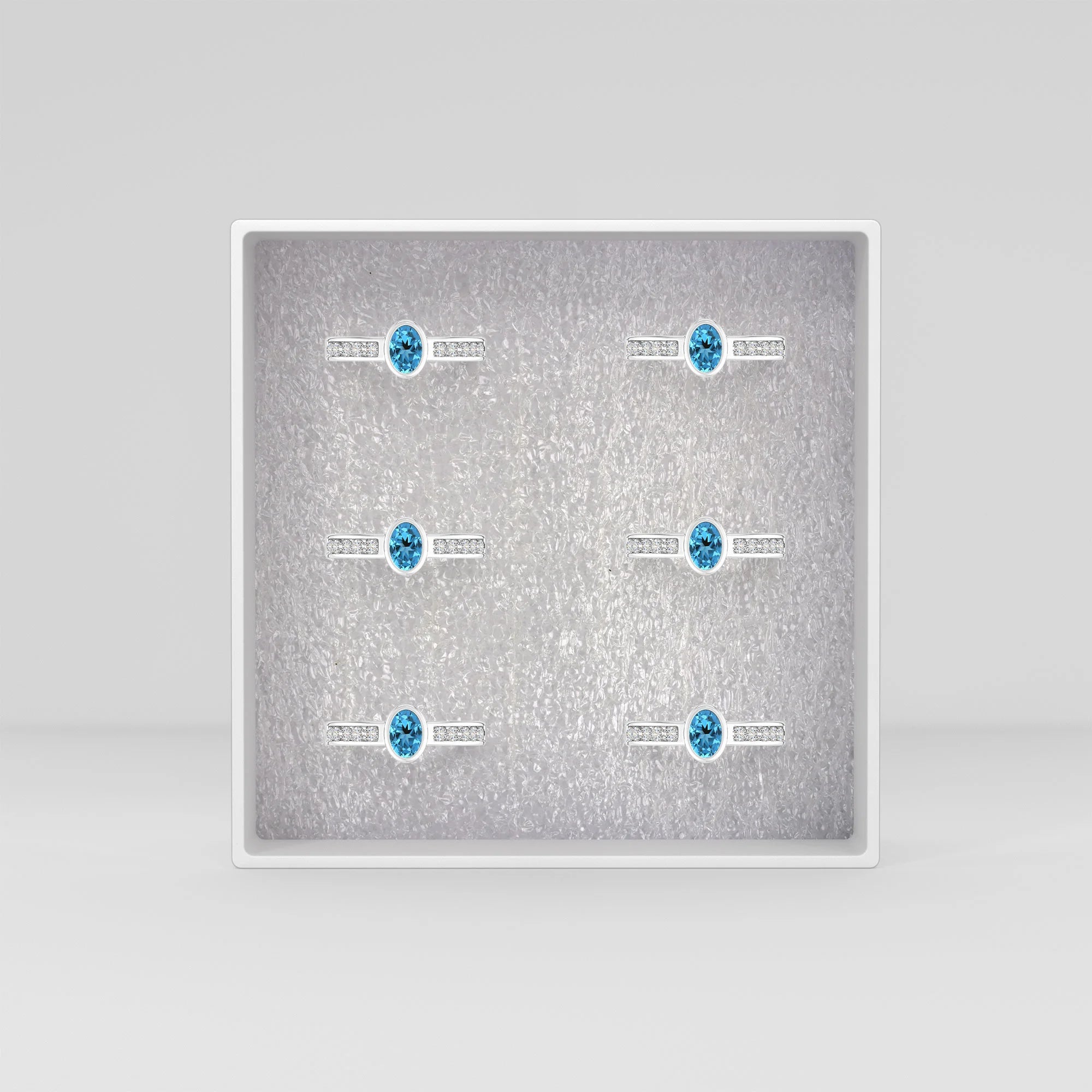 swiss blue topaz bezel-set ring