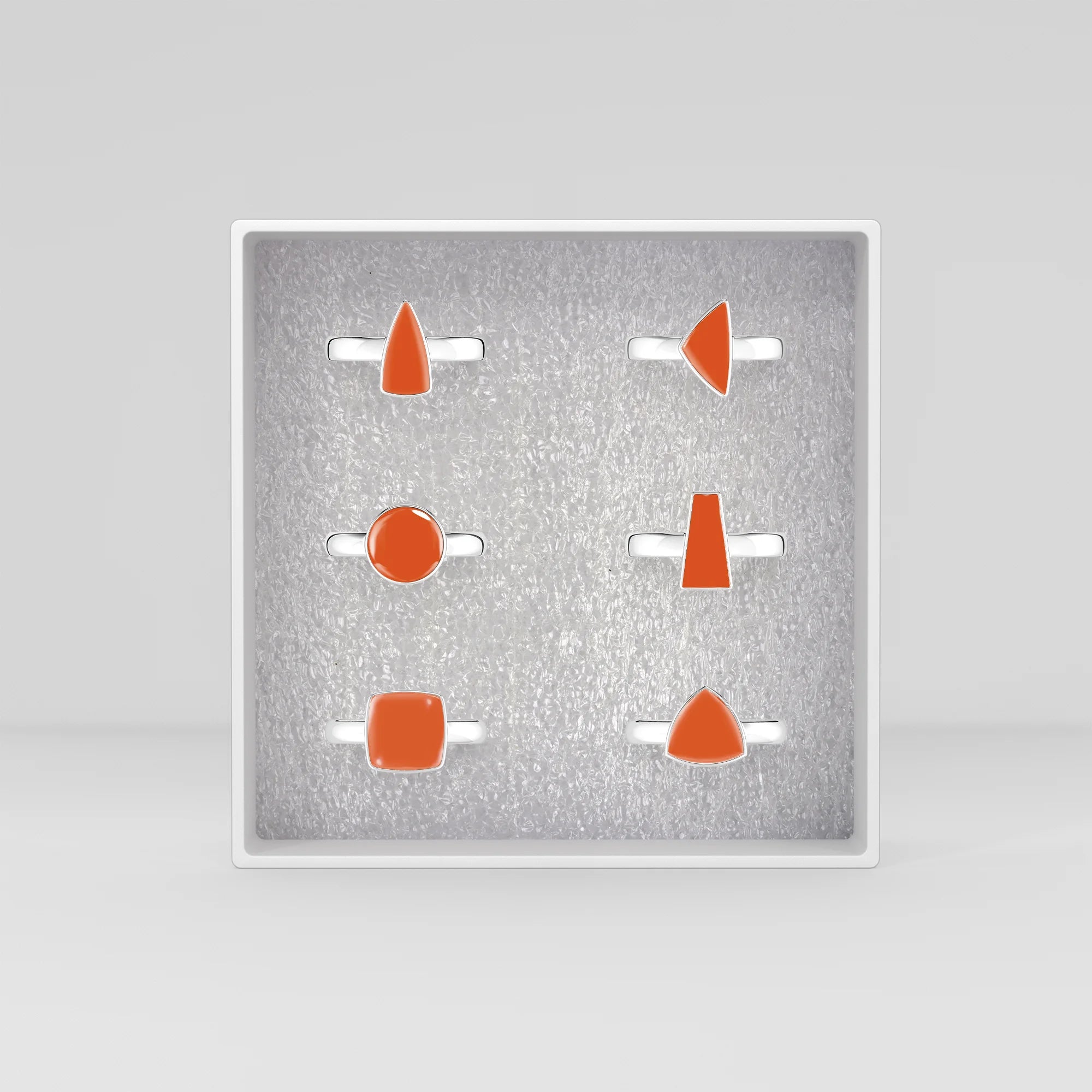 carnelian bezel-set ring