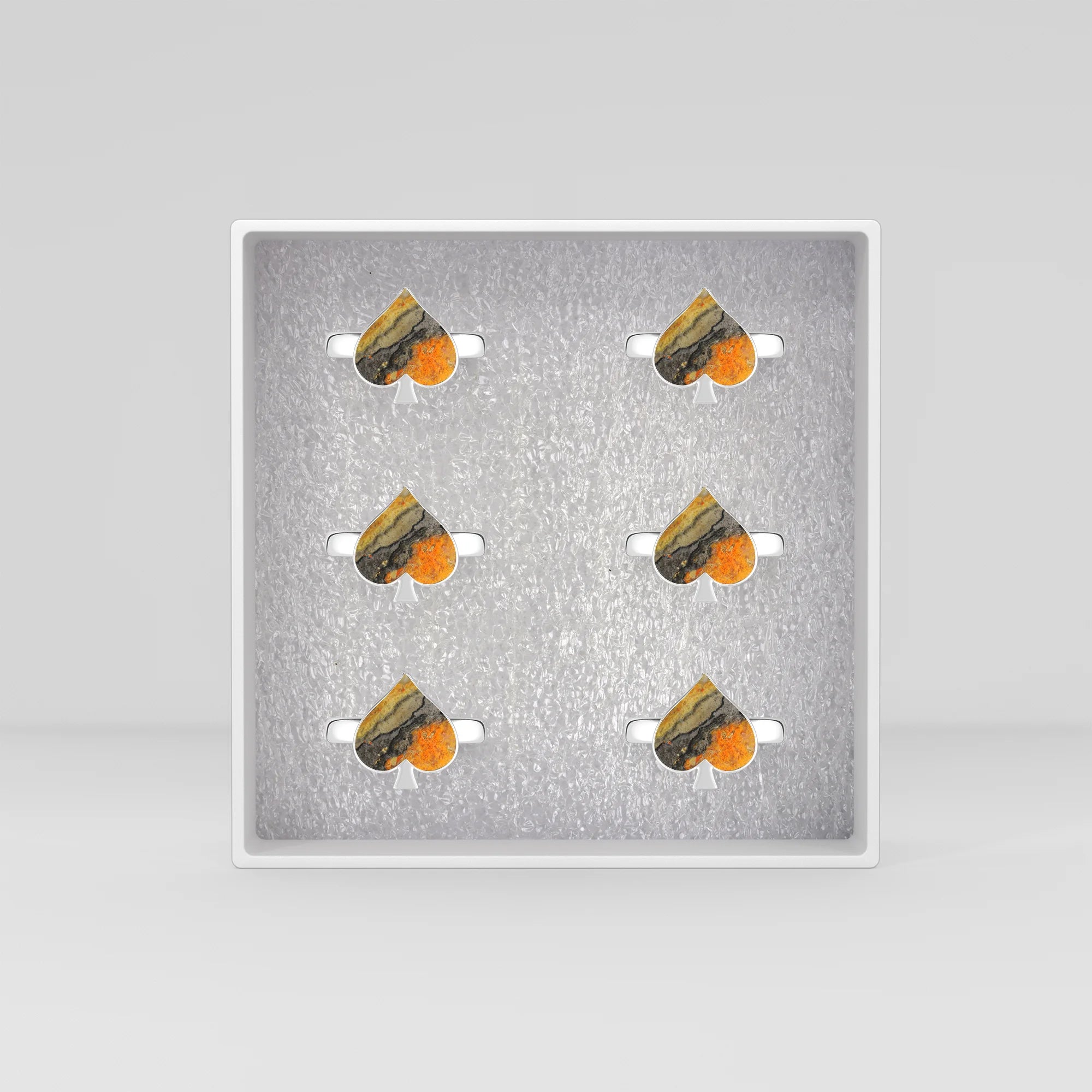 bumble bee bezel-set ring