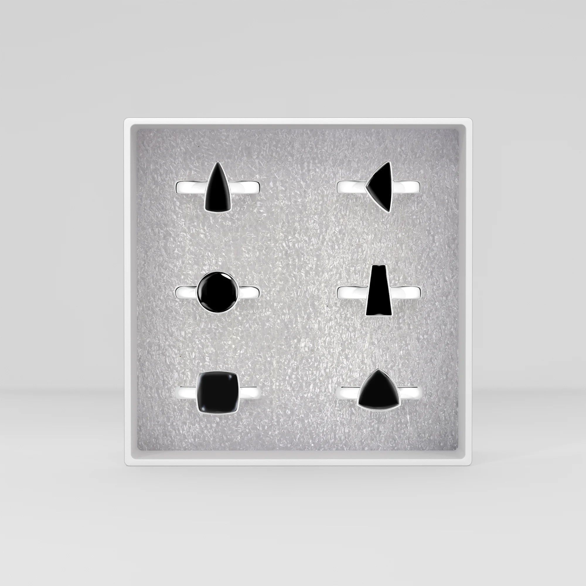 black-onyx bezel-set ring